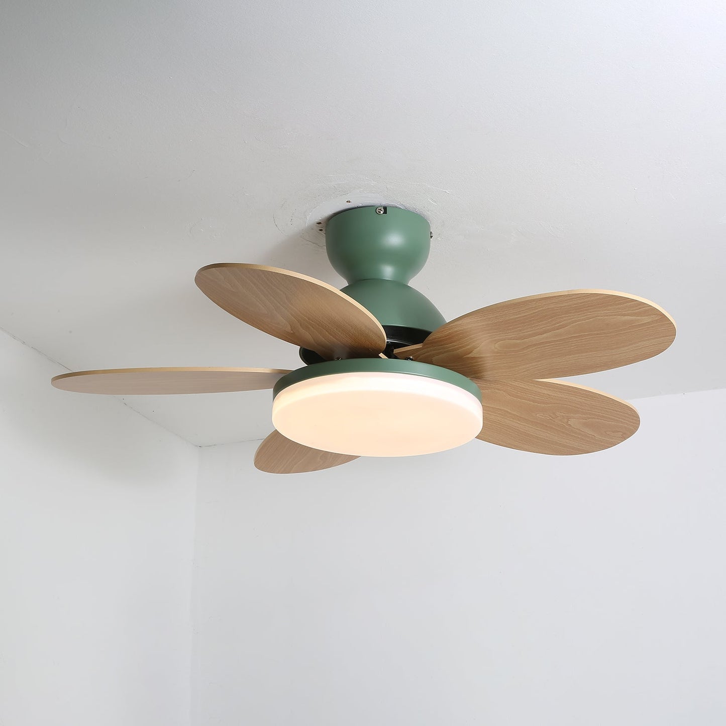 Petalo Ceiling Fan Light | Elegant Flower Petal Design with LED Lighting 12
