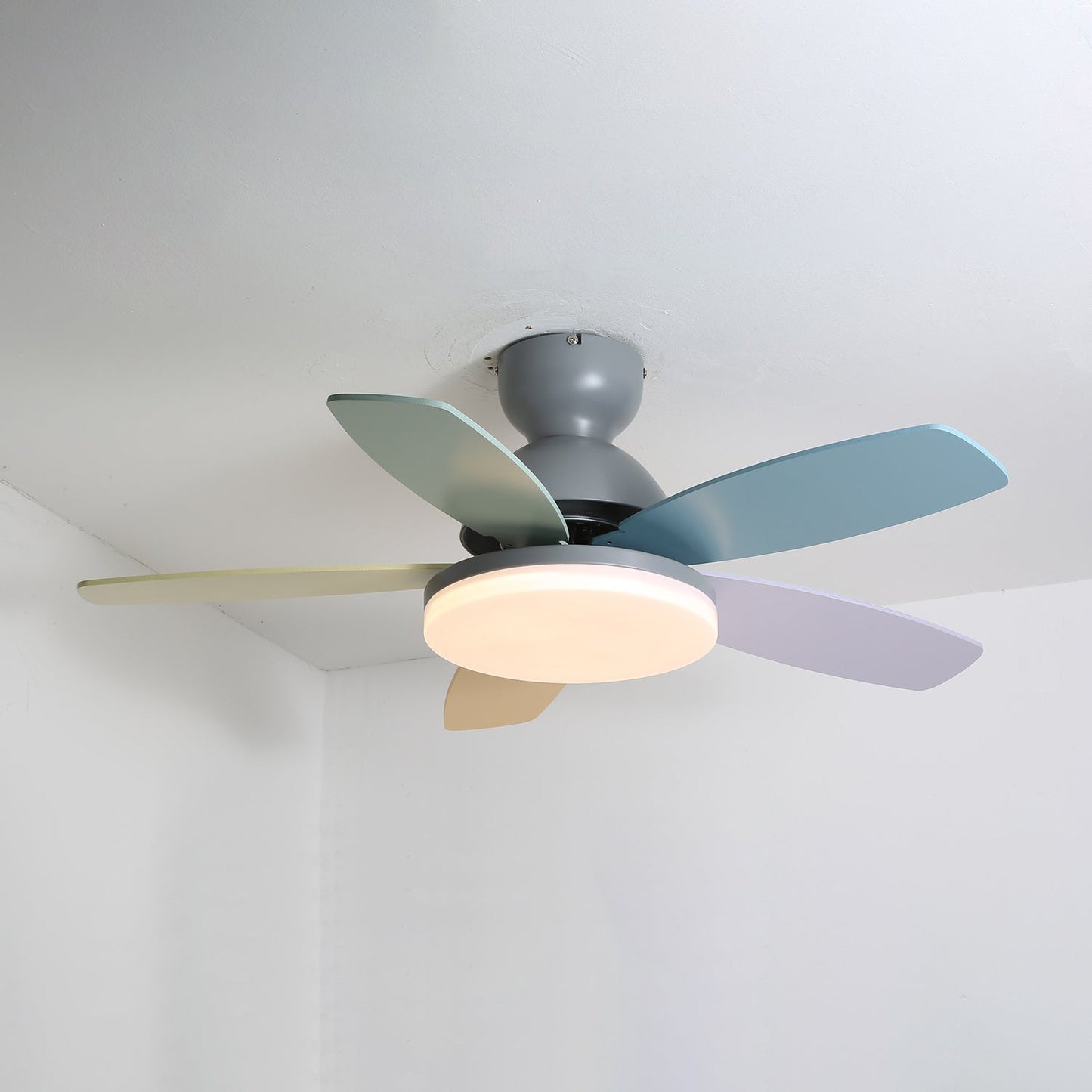 Petalo Ceiling Fan Light | Elegant Flower Petal Design with LED Lighting 6