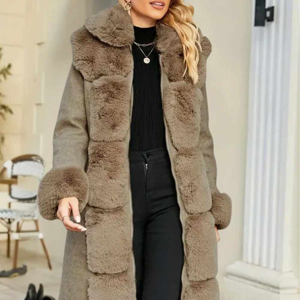 Plush Winter Coat | Elegant Warmth and Comfort for Women 4