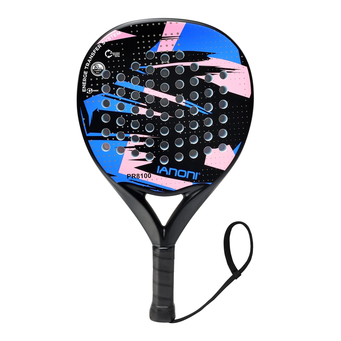 Premium Padel Racket | Carbon Fiber & EVA Memory Foam for Ultimate Performance 1