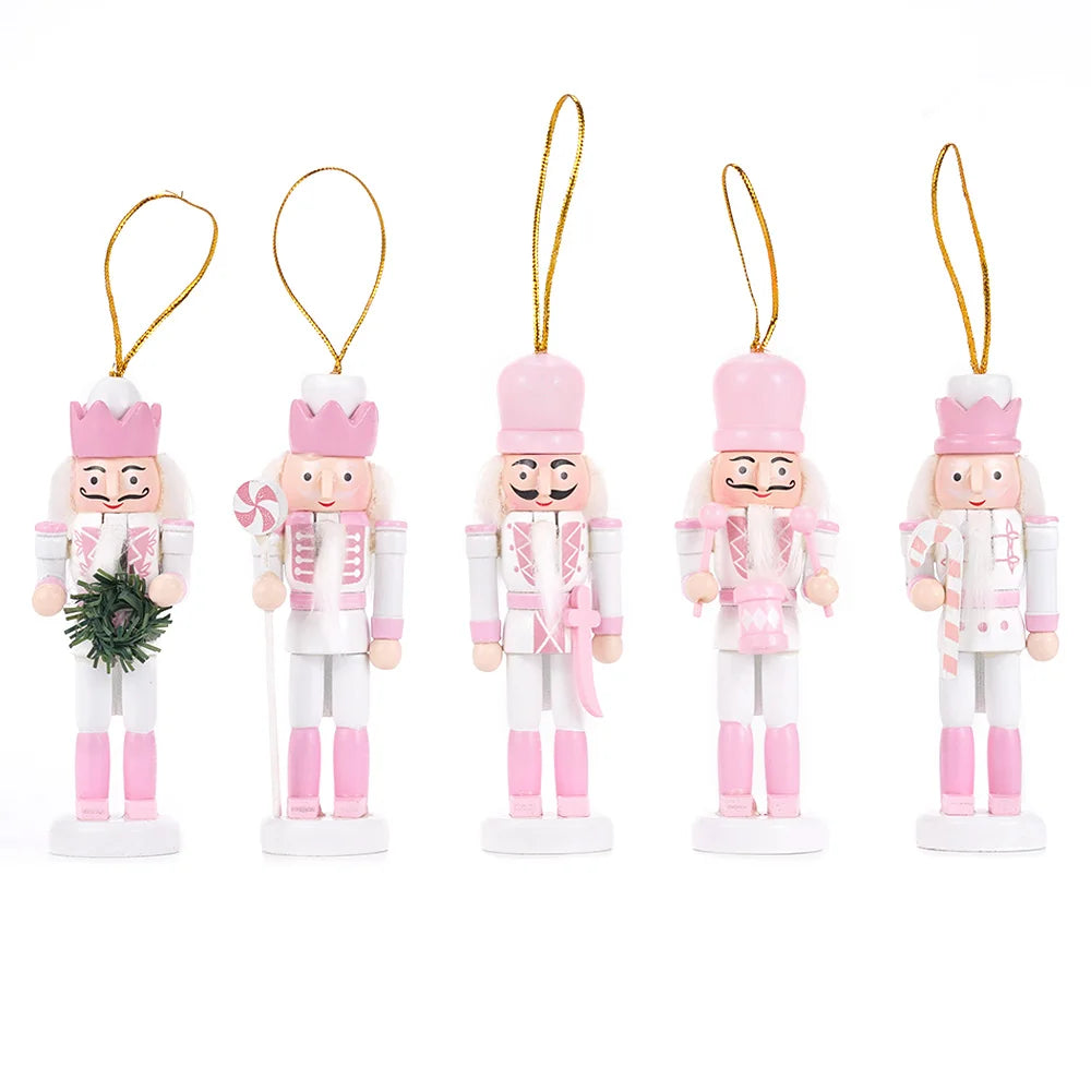 Puppet Nutcracker Set | Handmade Wooden Holiday Decor for Christmas Decorations 0