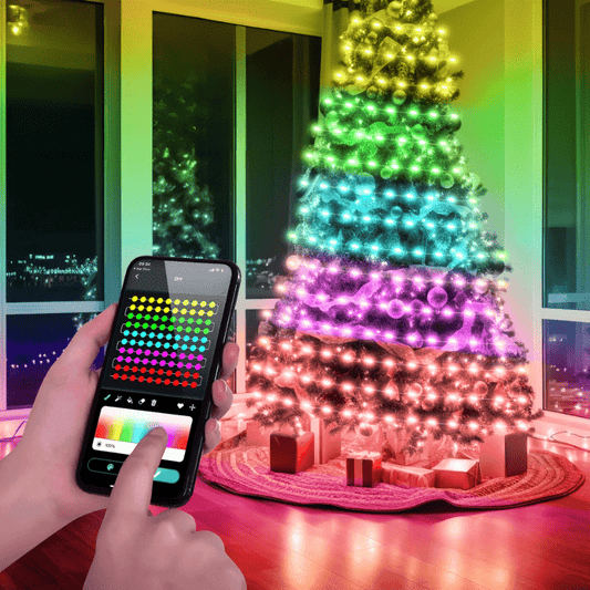 RGBIC String Lights | Dynamic Bluetooth-Controlled Ambiance for Events 0
