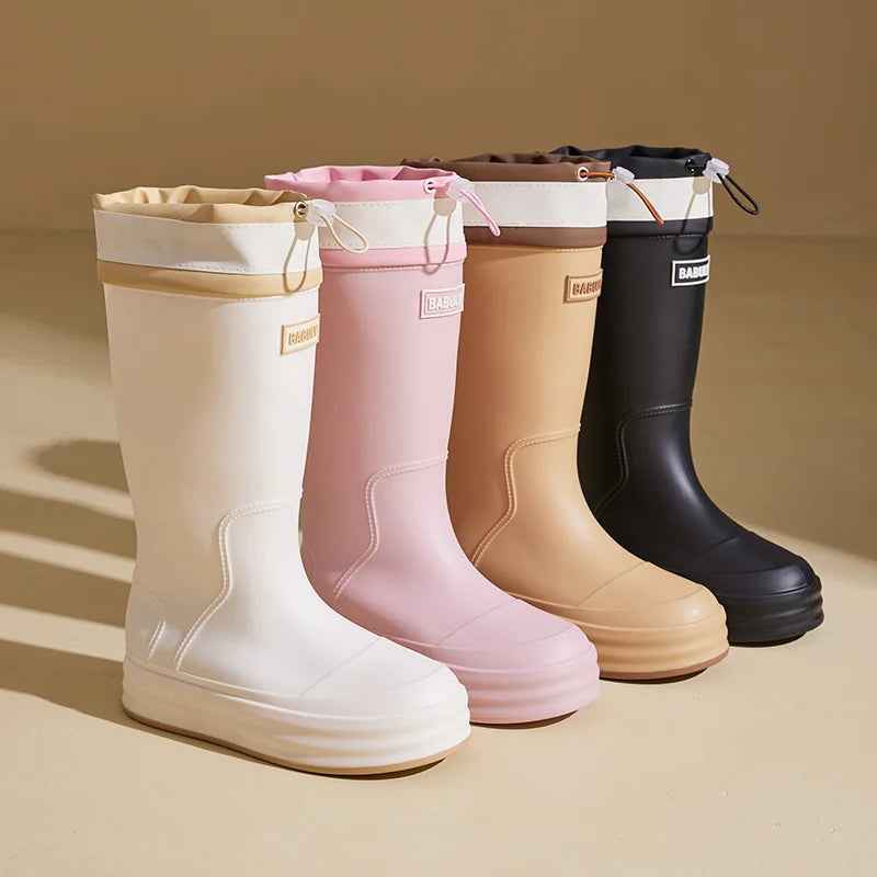 Rain Boots Women | Breathable Waterproof Rubber Anti-Slip Design 1
