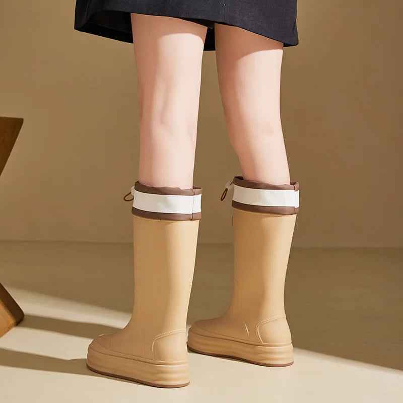 Rain Boots Women | Breathable Waterproof Rubber Anti-Slip Design 4