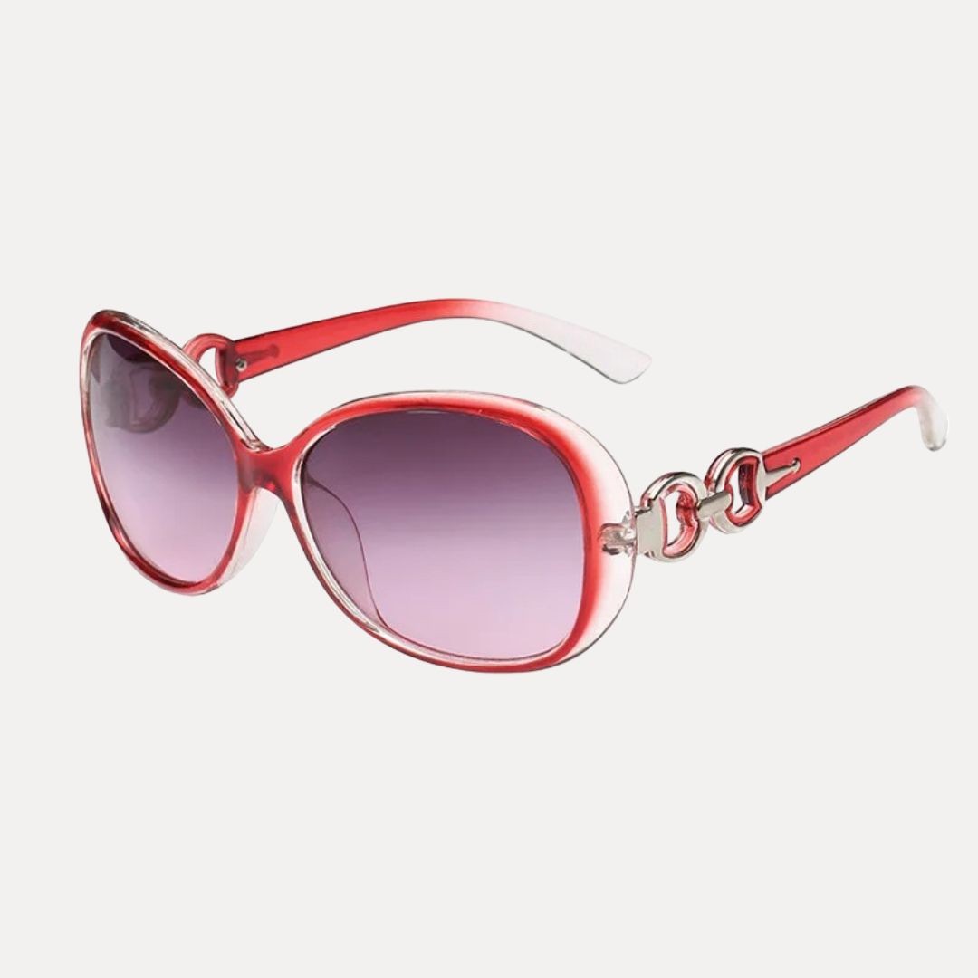 Retro Oversized Sunglasses | UV400 Protection with Elegant Metallic Accents 3