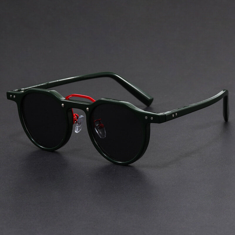 Retro Round Sunglasses | UV 400 Protection with Lightweight Frames 3