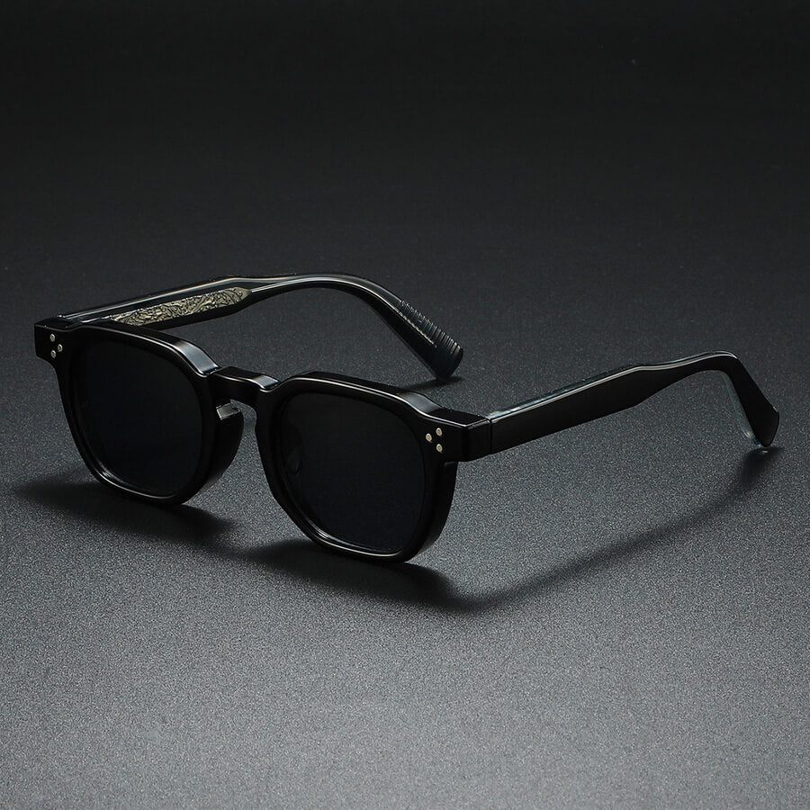 Retro Sunglasses | Polarized UV 400 Protection with Durable Acetate Frames 4