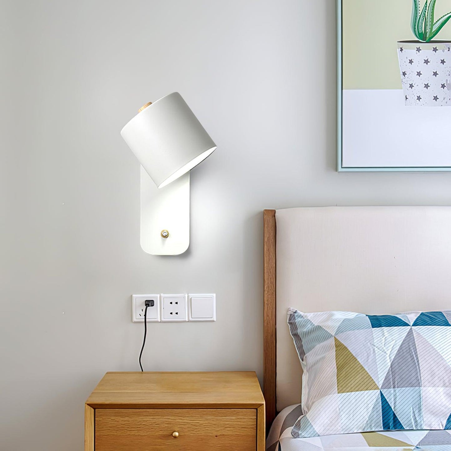 Rotatable Wall Sconce Lighting | 350-Degree Adjustable LED Design 6