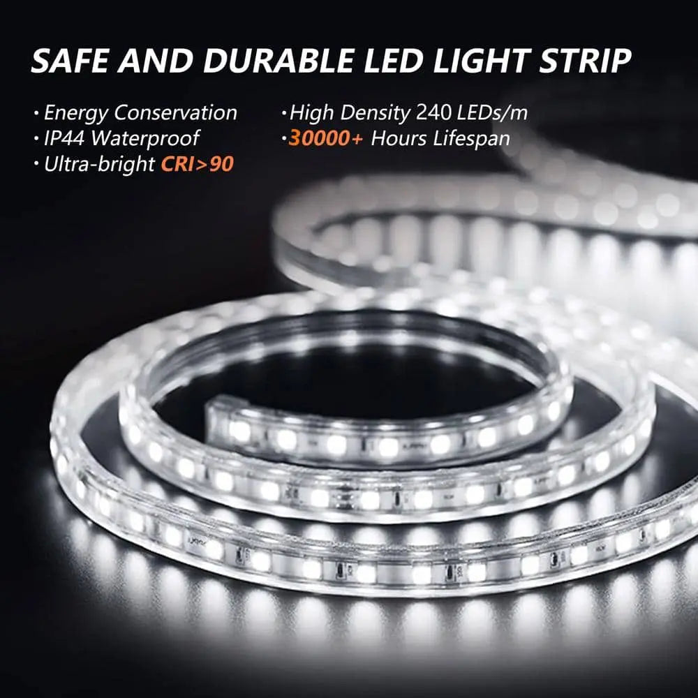 Rund LED-badrumsspegel med dimbara lampor