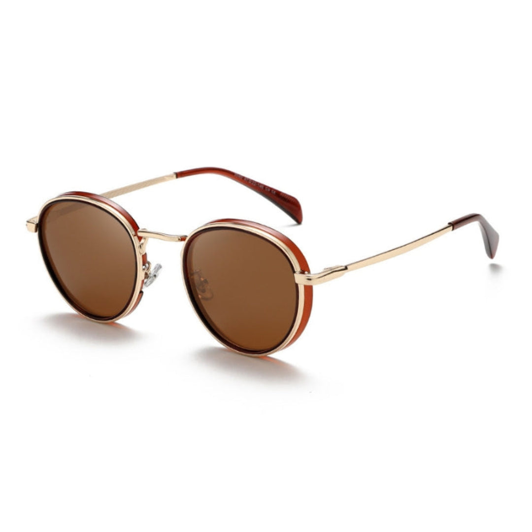 Round Sunglasses | Durable Metal Frame with UV400 Protection and Lightweight Comfort 0