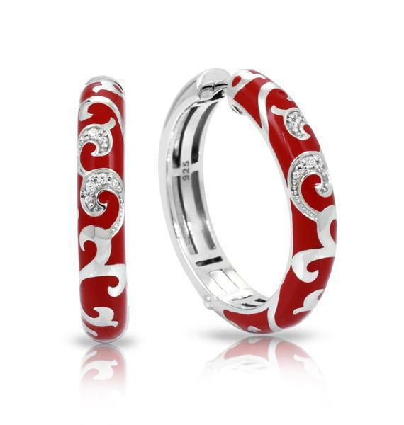 Royale hoops øredobber