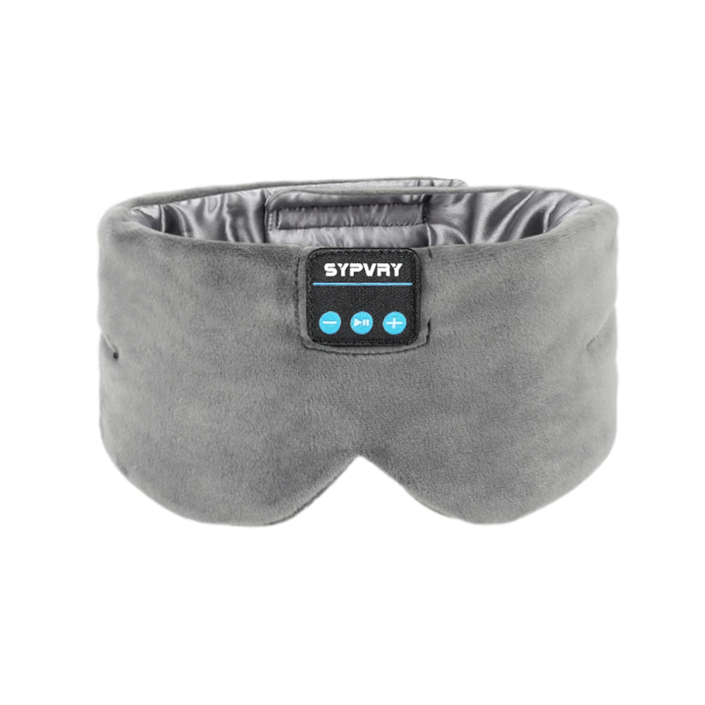 Silk Sleep Eye Mask with Bluetooth Headphones