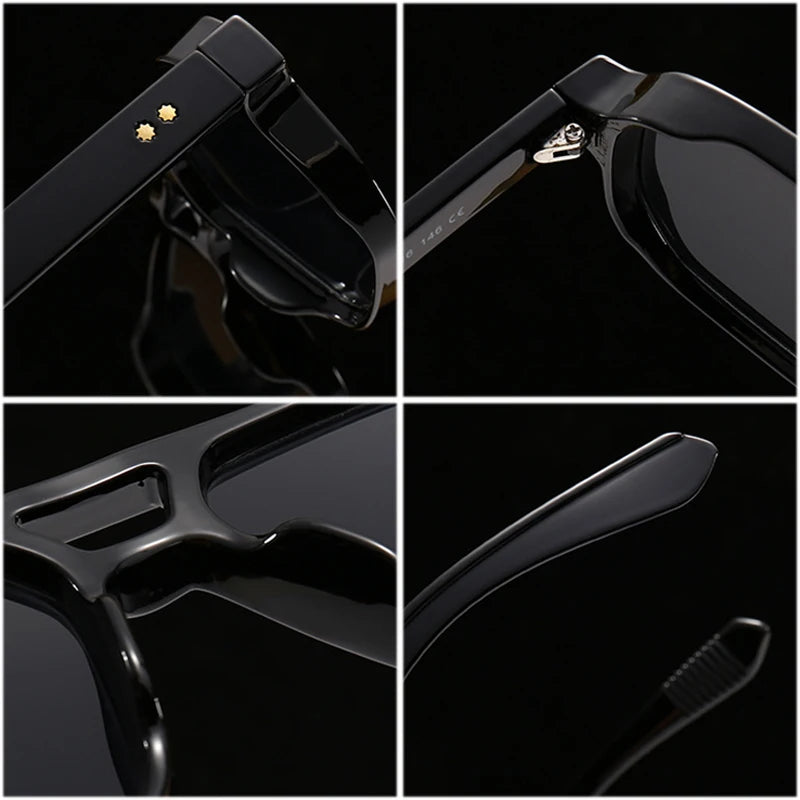 RETRO | Double Bridge Square Sunglasses