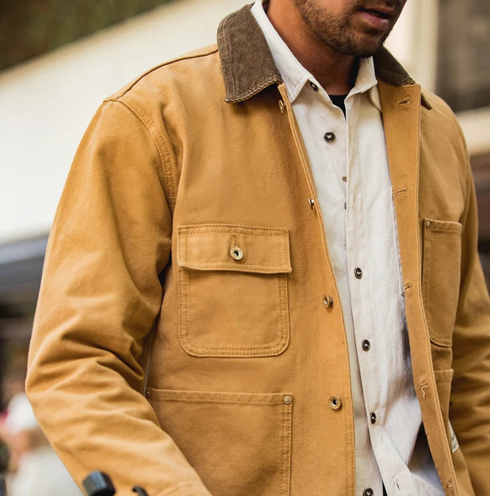 Vintage kraftig jaktjakke | GRAYSON