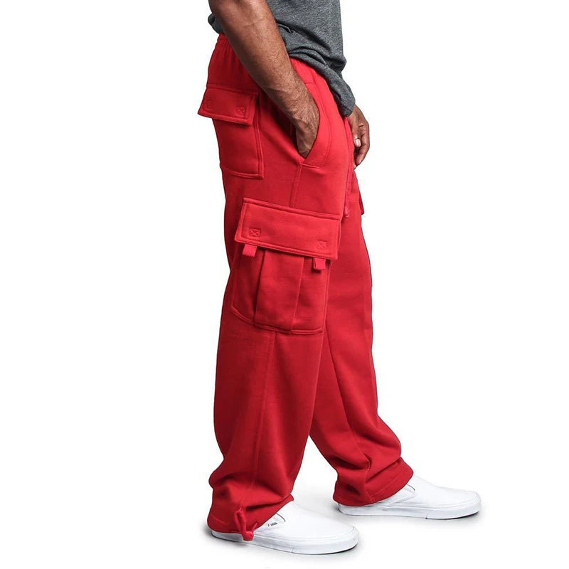 Straight Fit Baggy Joggers | SAMMY