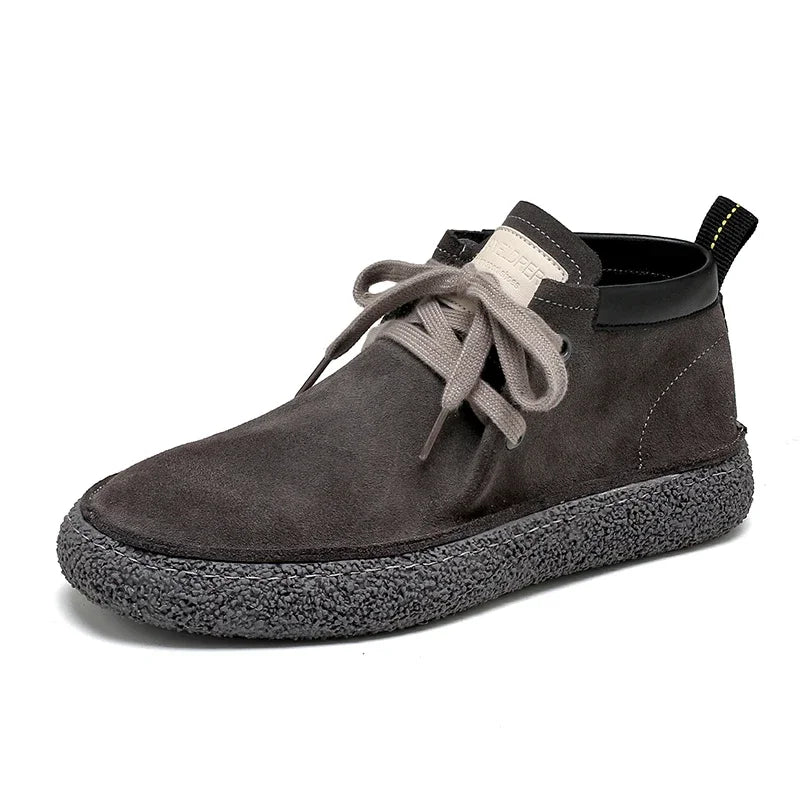 ARES | Sapatos de Pele Camurça