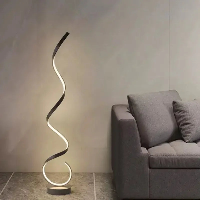 Minimalistisk golvlampa