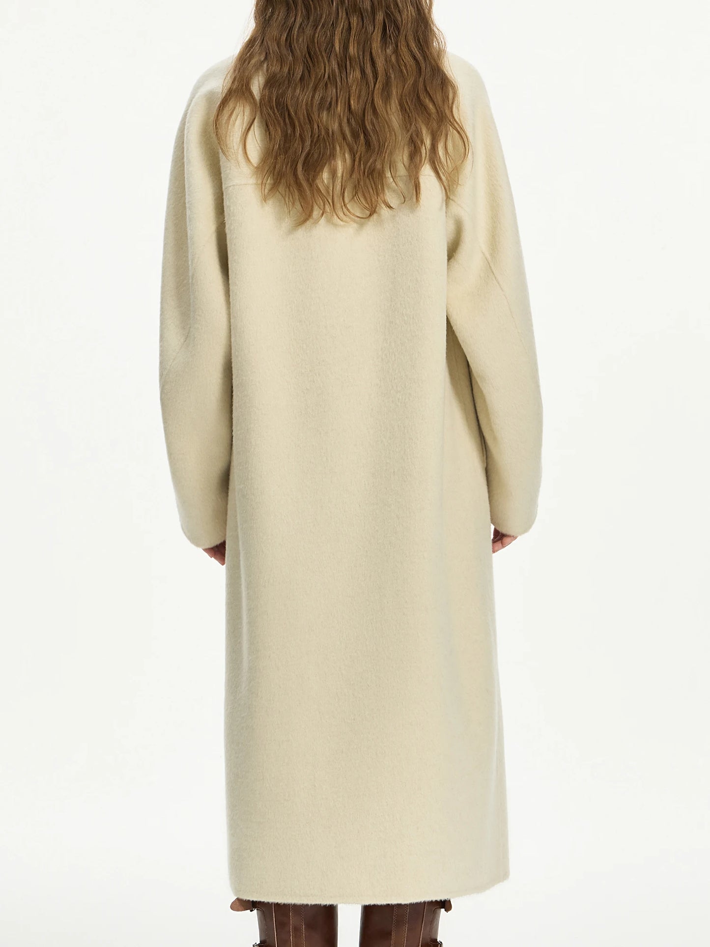 Kamelfarget ullfrakk | LOUISA