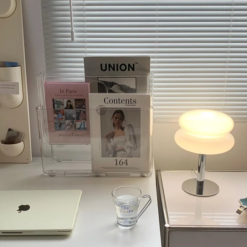 Lampada da tavolo in vetro Macaroon Bauhaus