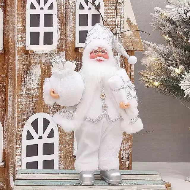 Santa Claus Decoration | Festive Figure with Gift Bag for Christmas 0