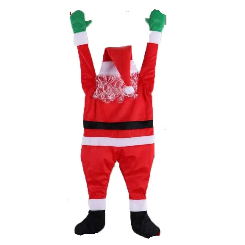 Santa Hanging Decoration | Plush Holiday Decor for Festive Cheer 0