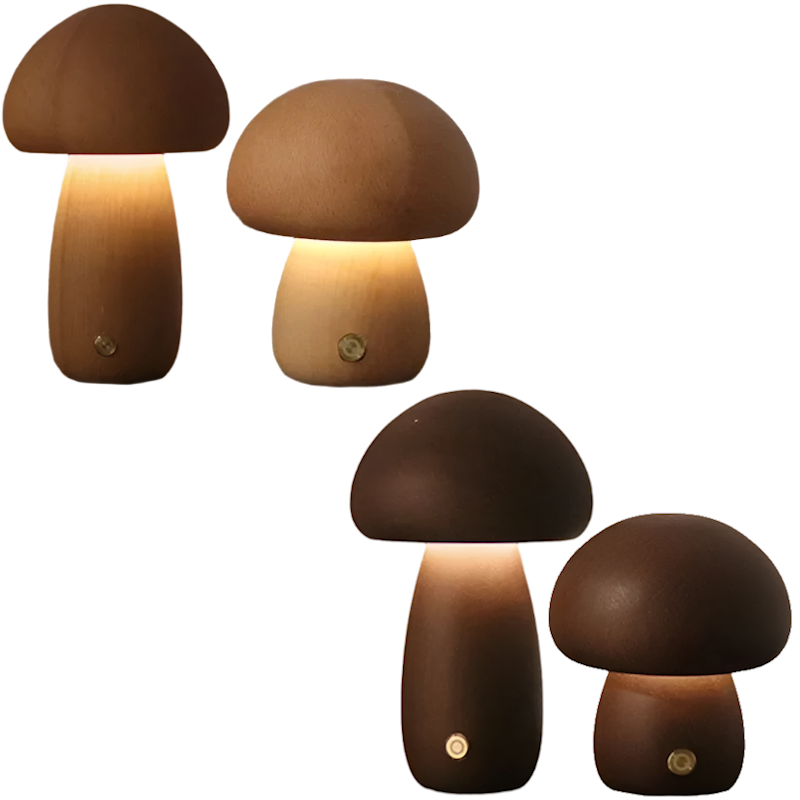 Uppladdningsbar svampbordslampa