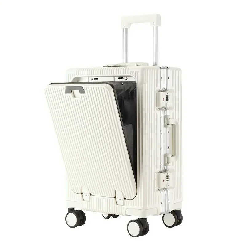 Aluminum Hardshell Carry-On Suitcase