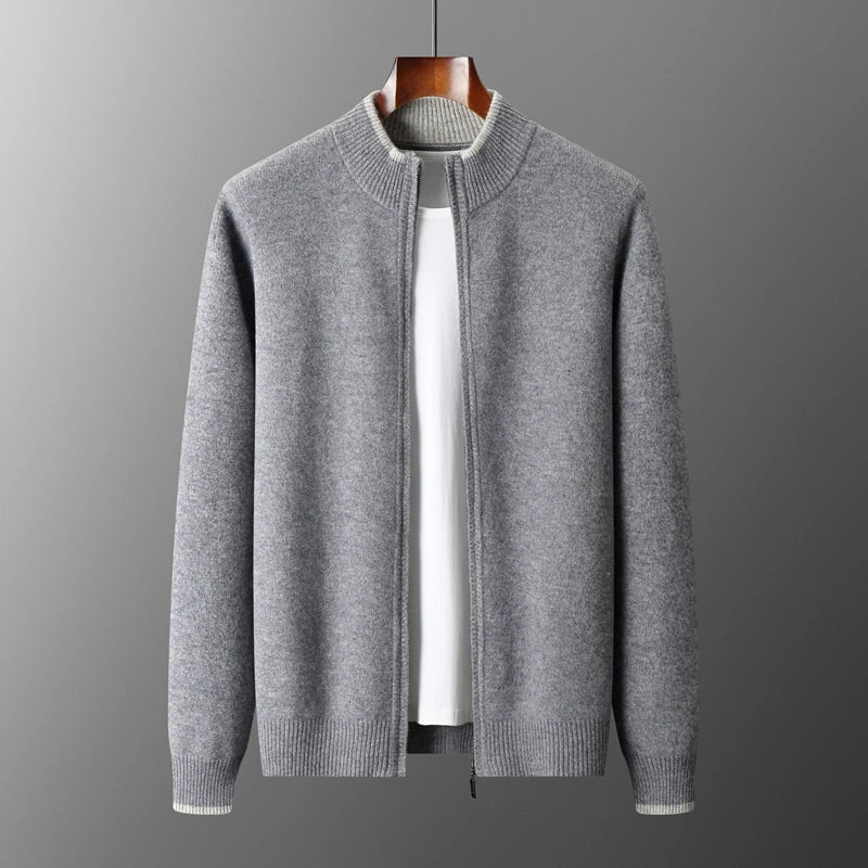 Cashmere Zip Jacket