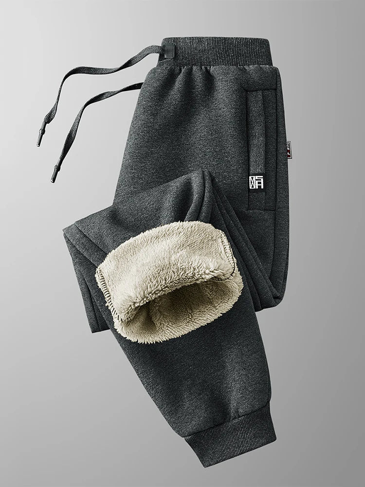 Fleece Lined Joggers | THOMAS