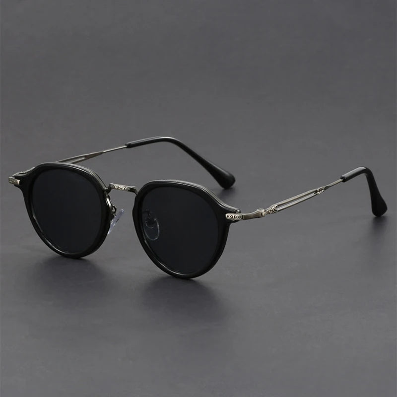 Sleek Metal Sunglasses | Lightweight UV Protection with Anti-Glare Lenses 8