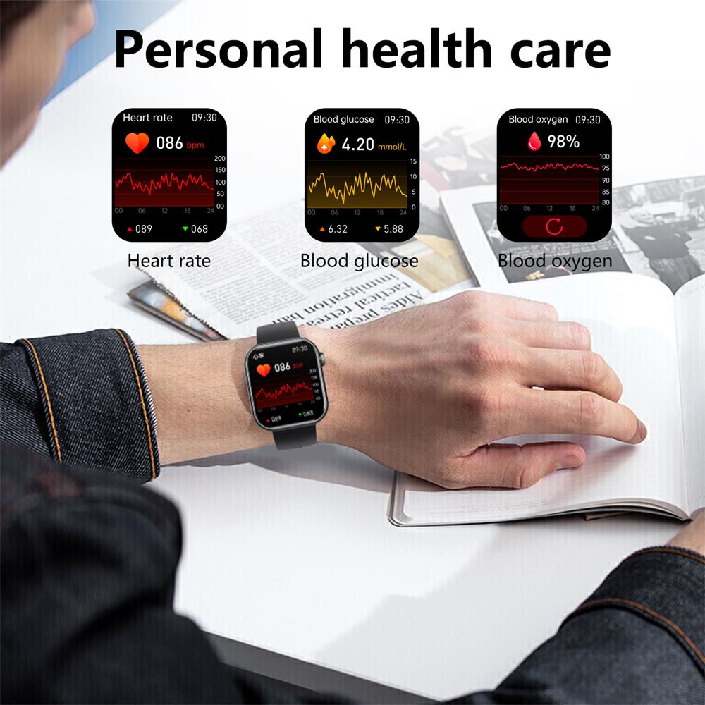 Smartwatch | 24/7 Health Monitoring with Blood Sugar and Heart Rate Tracking 2