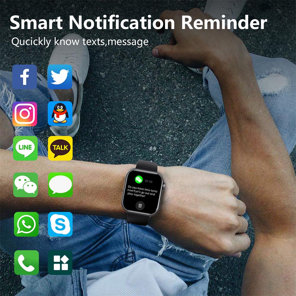 Smartwatch | 24/7 Health Monitoring with Blood Sugar and Heart Rate Tracking 4