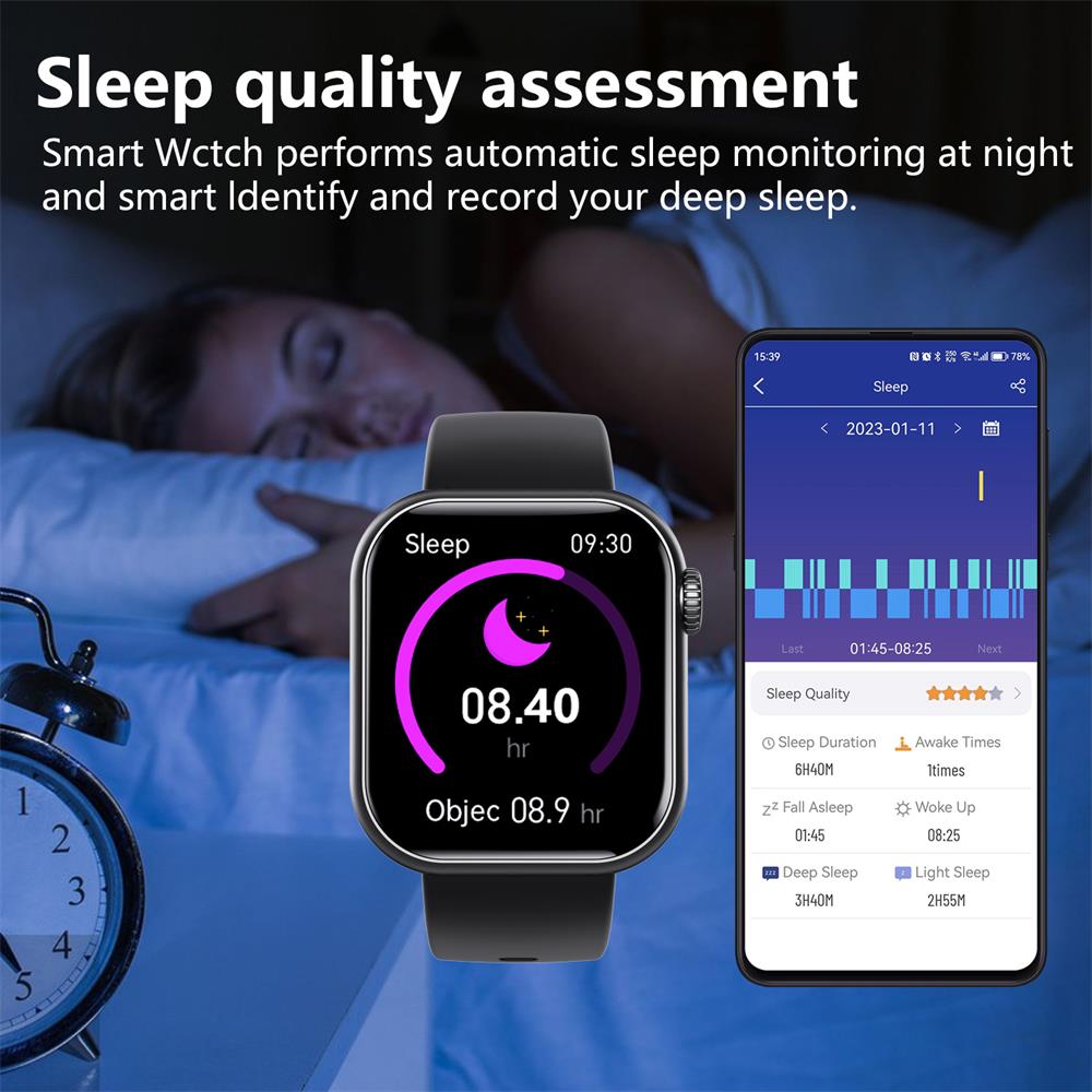 Smartwatch | 24/7 Health Monitoring with Blood Sugar and Heart Rate Tracking 5