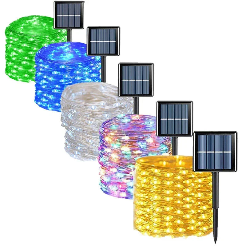 Solar-Powered Decorative Lights | Enchanting Outdoor Garland for Events 3