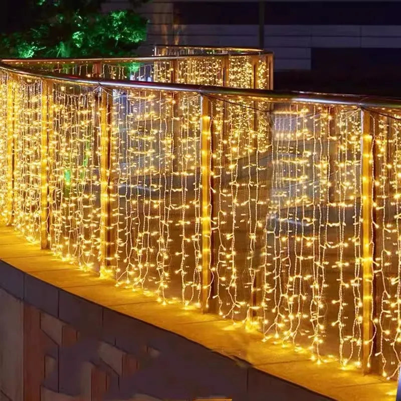 Solar Icicle Lights | 8 Modes Waterproof Outdoor Decor 2