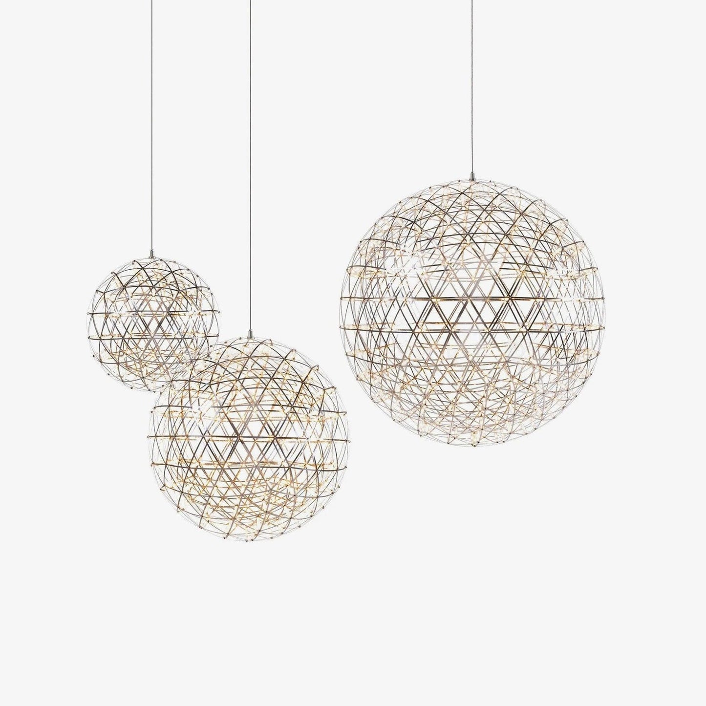 Spark Ball Pendant Light | Elegant Sphere Design with LED Illumination 1