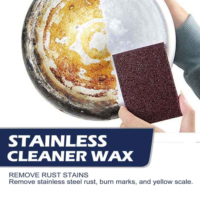 Stainless Steel Cleaning Paste | Eco-Friendly Stain Remover for Shine 8