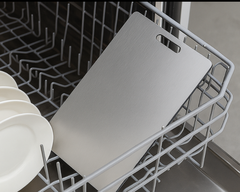 Stainless Steel Cutting Board | Antibacterial, Durable & Easy to Clean 3