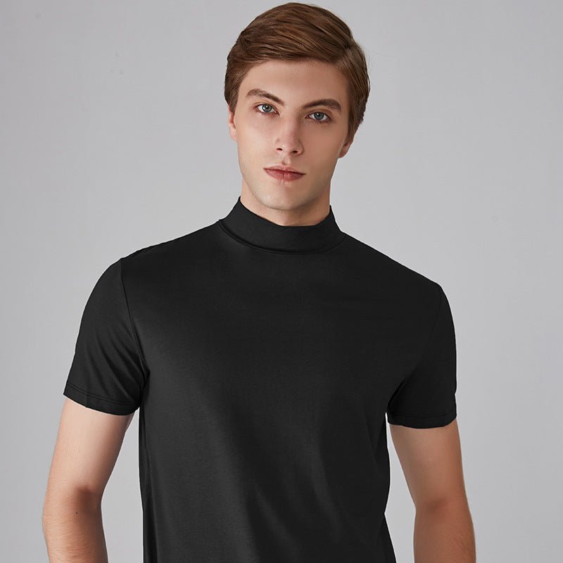 Steffen Roll Neck T-Shirt | Soft Fabric with Stylish Fit for Versatile Layering 0