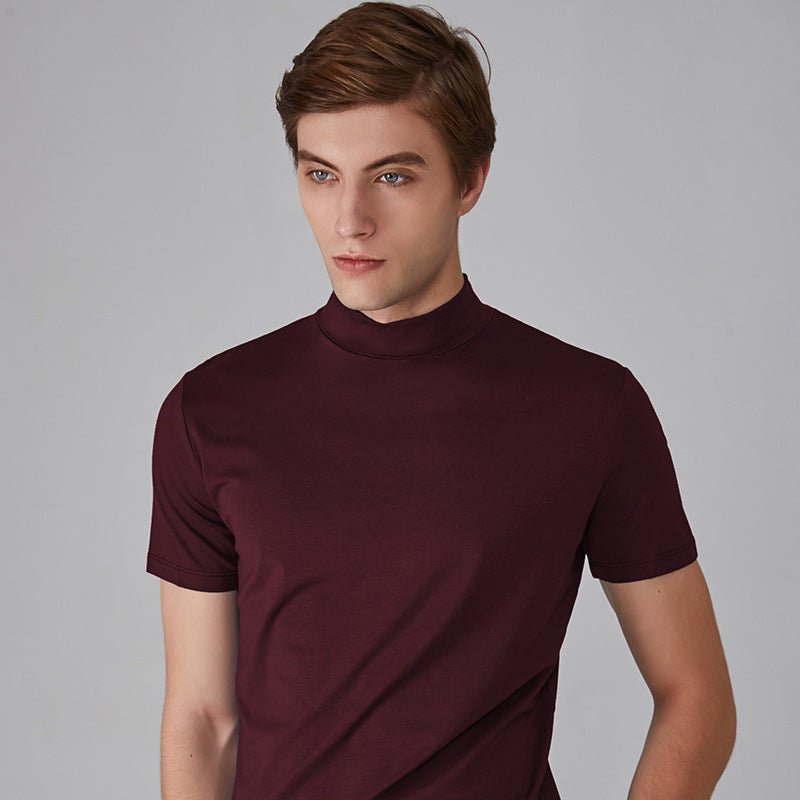 Steffen Roll Neck T-Shirt | Soft Fabric with Stylish Fit for Versatile Layering 3