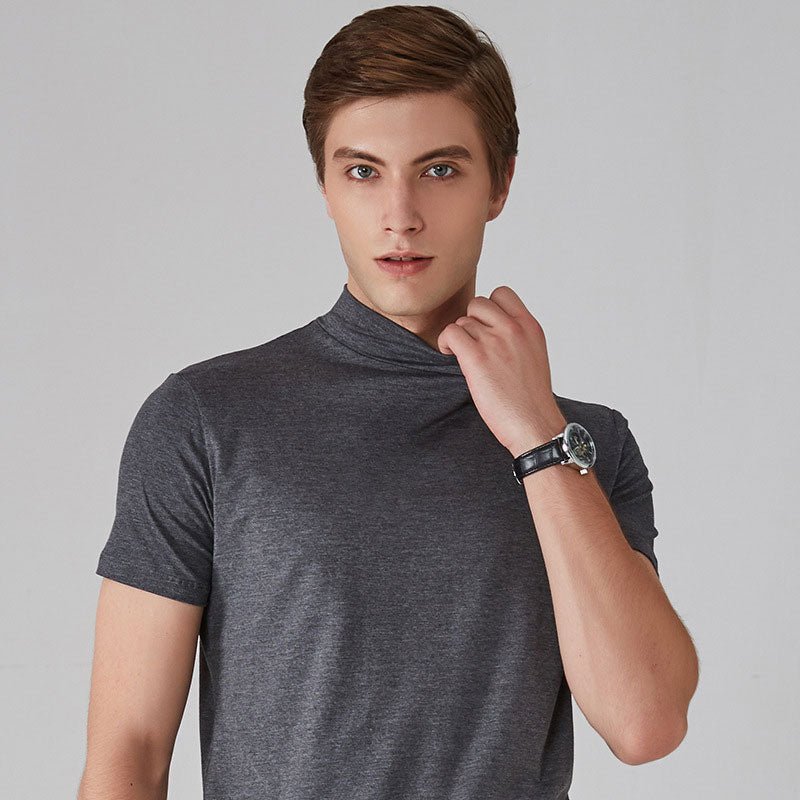 Steffen Roll Neck T-Shirt | Soft Fabric with Stylish Fit for Versatile Layering 8