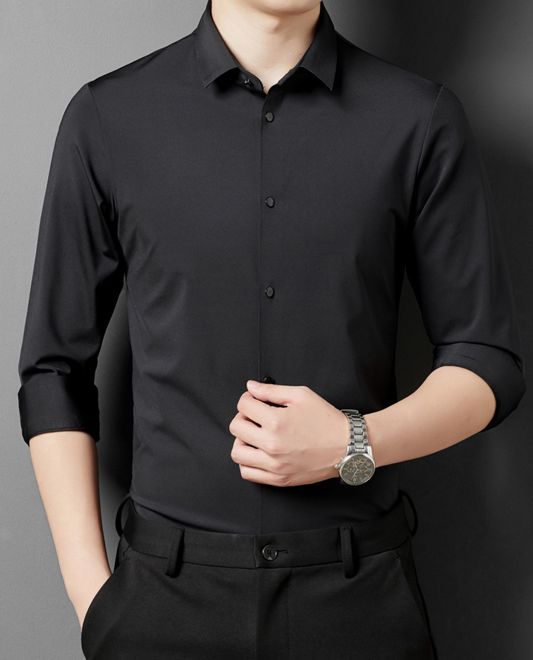 Stretch Dress Shirt | Wrinkle-Free Comfort with Stretch Fabric 0