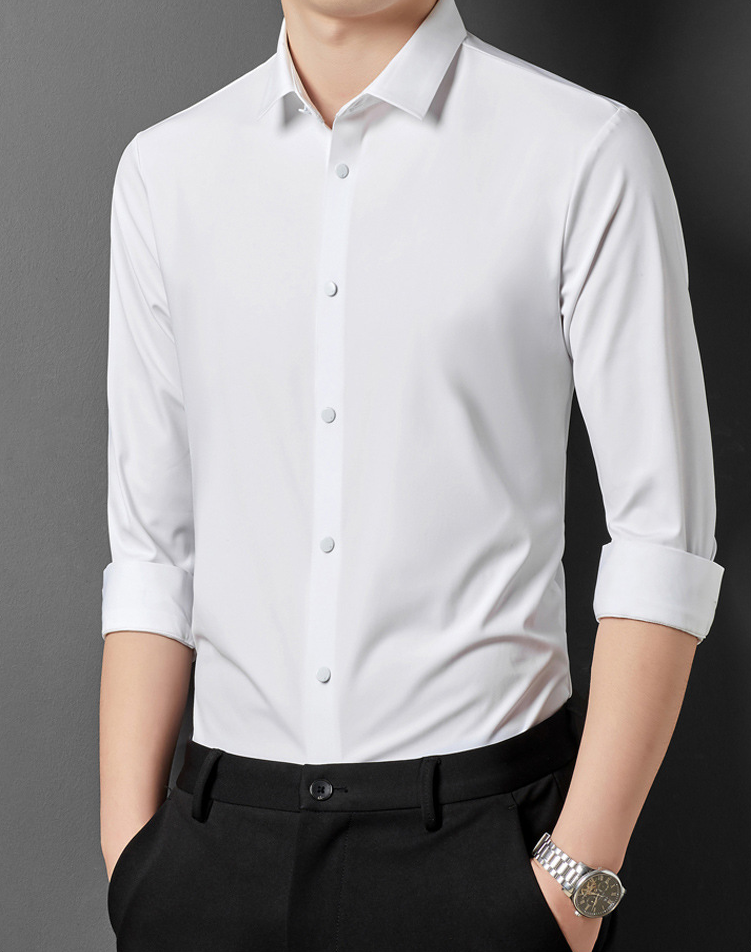 Stretch Dress Shirt | Wrinkle-Free Comfort with Stretch Fabric 4