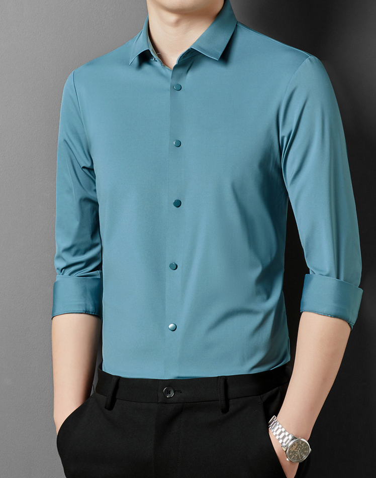 Stretch Dress Shirt | Wrinkle-Free Comfort with Stretch Fabric 8