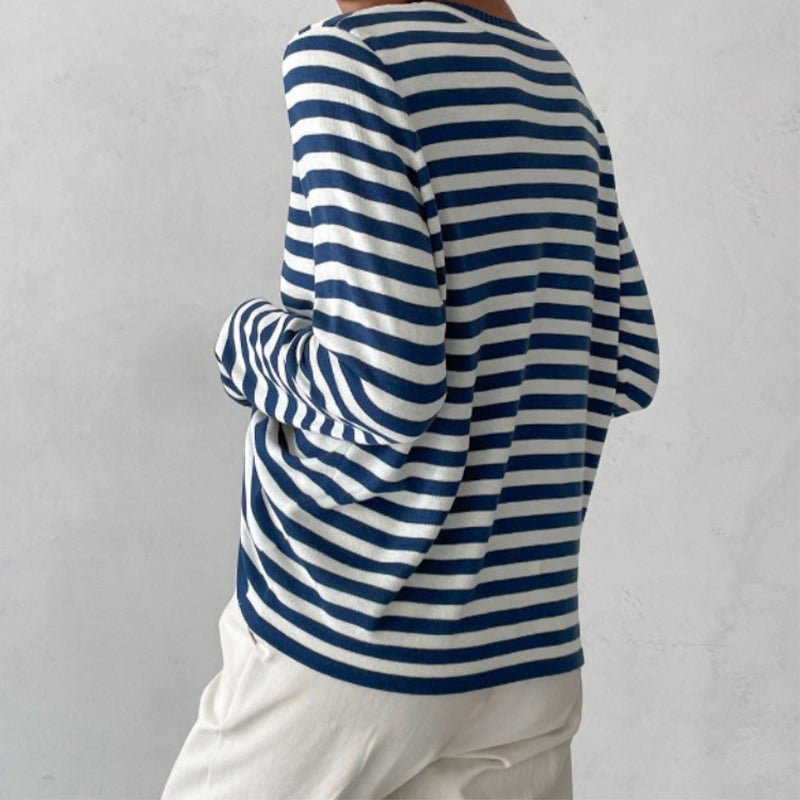 Striped Casual Sweater | Relaxed Fit for Everyday Comfort 7