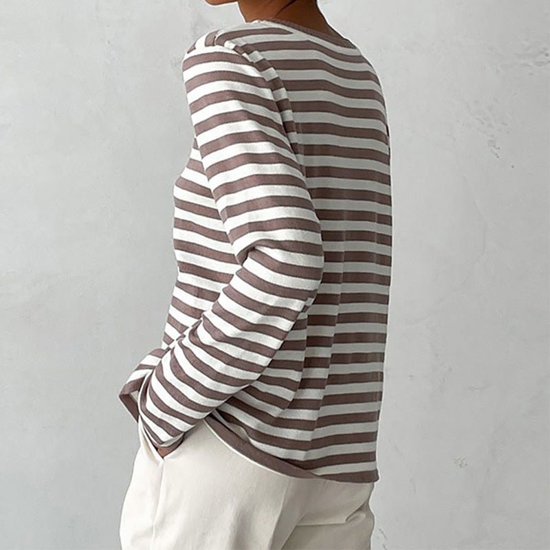 Striped Casual Sweater | Relaxed Fit for Everyday Comfort 8