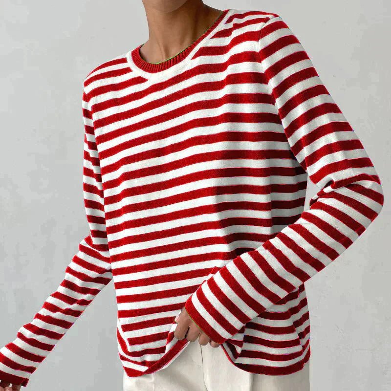 Striped Casual Sweater | Relaxed Fit for Everyday Comfort 9