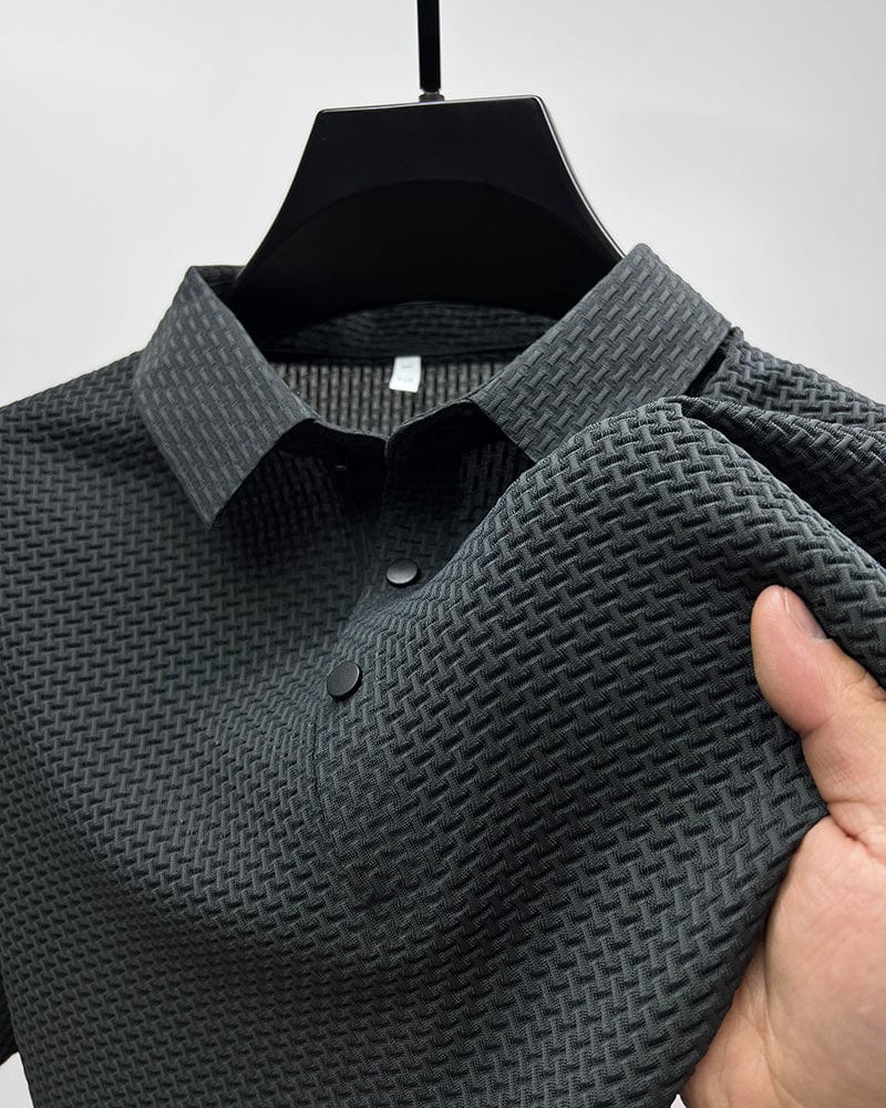 Structured Men's Polo Shirt | Lightweight Breathable Fabric for All-Day Comfort 0