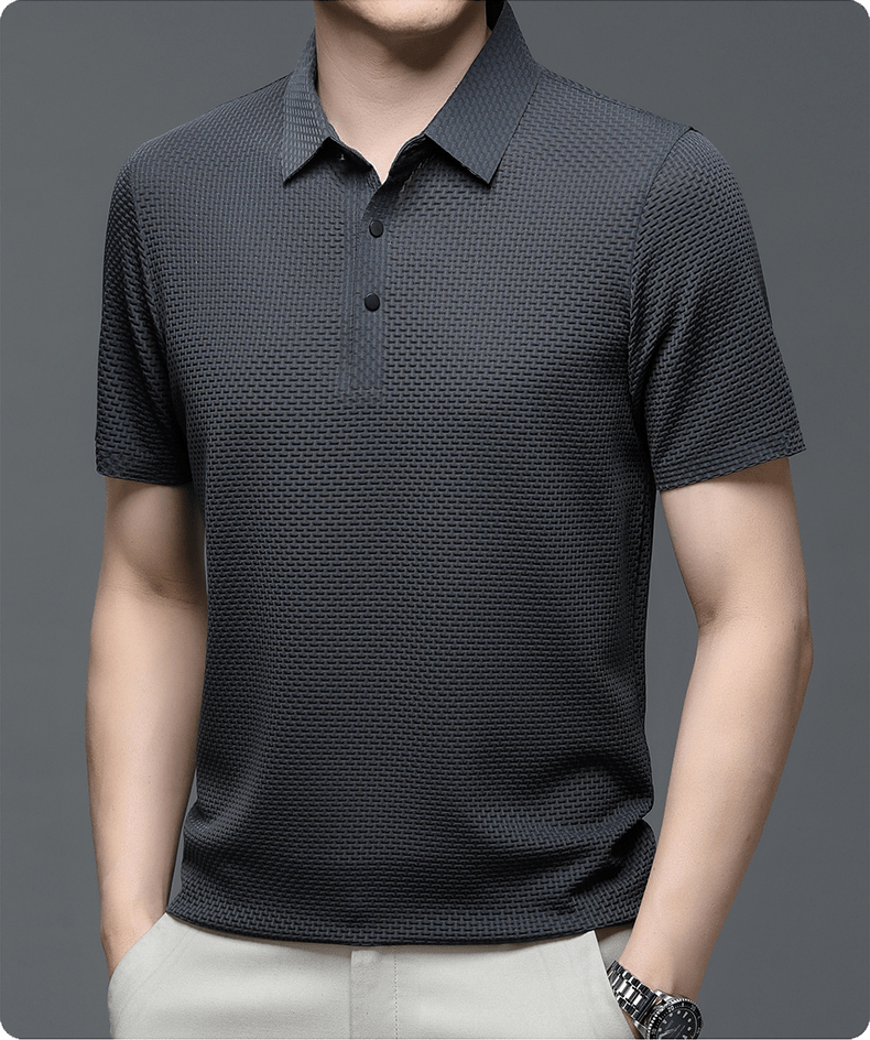 Structured Men's Polo Shirt | Lightweight Breathable Fabric for All-Day Comfort 1