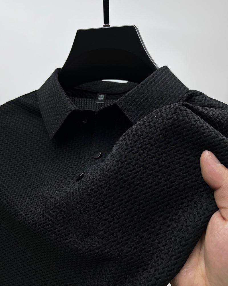 Structured Men's Polo Shirt | Lightweight Breathable Fabric for All-Day Comfort 9